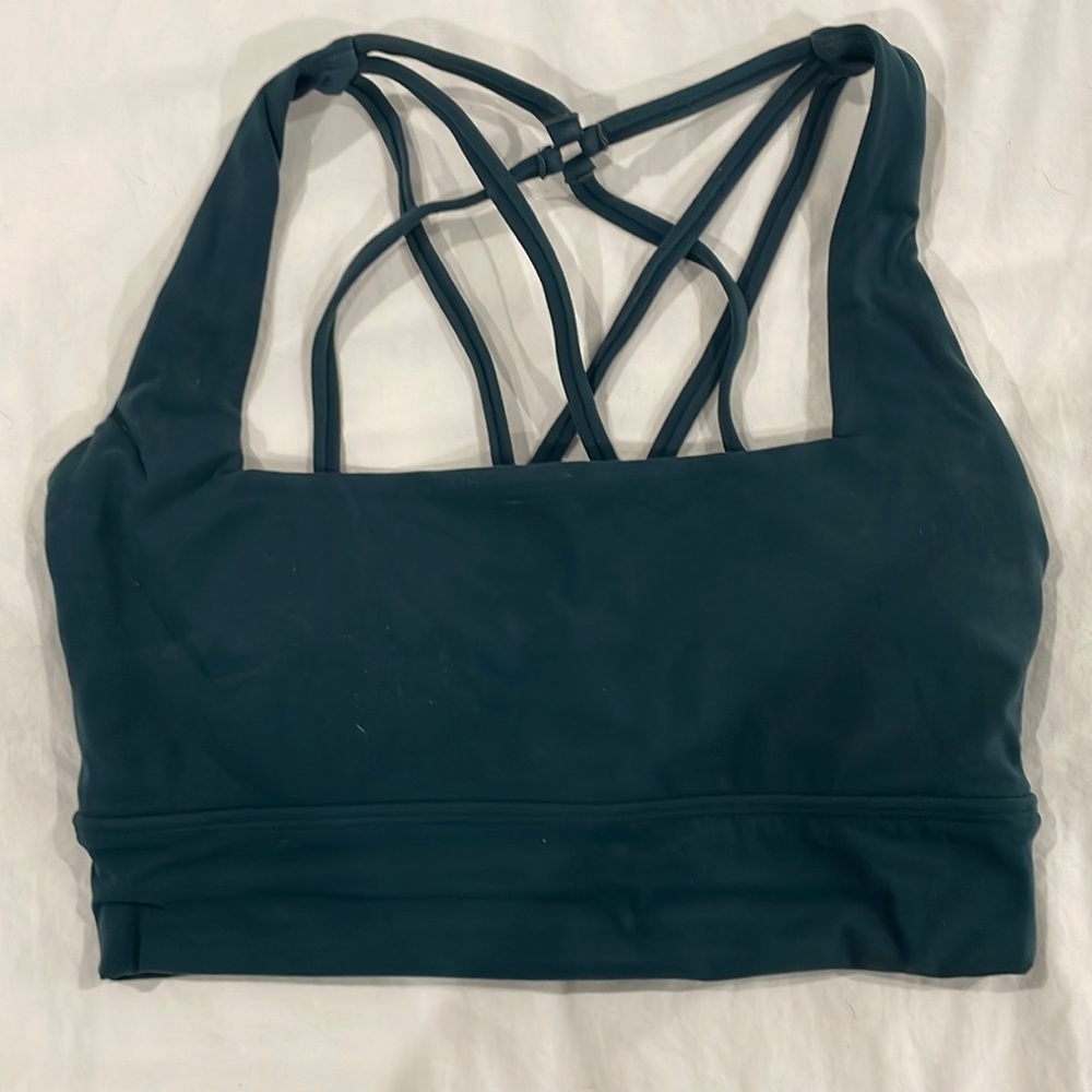 Buffbunny revolution sports bra size M Teal Me More color